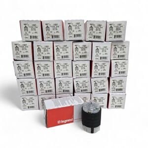 30 Legrand Pass & Seymour L15-20P Turnlock Plug 20A 3PH 250V 3P 4W NEMA HUB2421